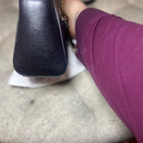 XSOLDX Furla Black Leather Mini Crossbody Bag W/ dust bag - Picture 8 of 11